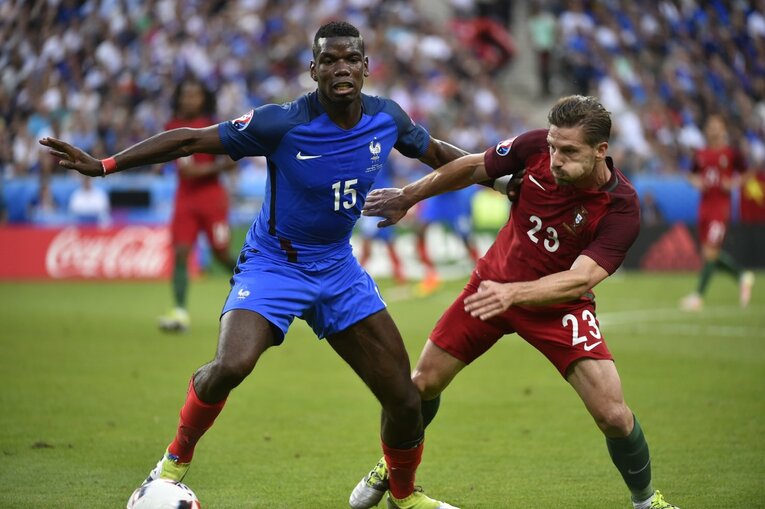 EURO2016でのポグバ　©Takuya Sugiyama