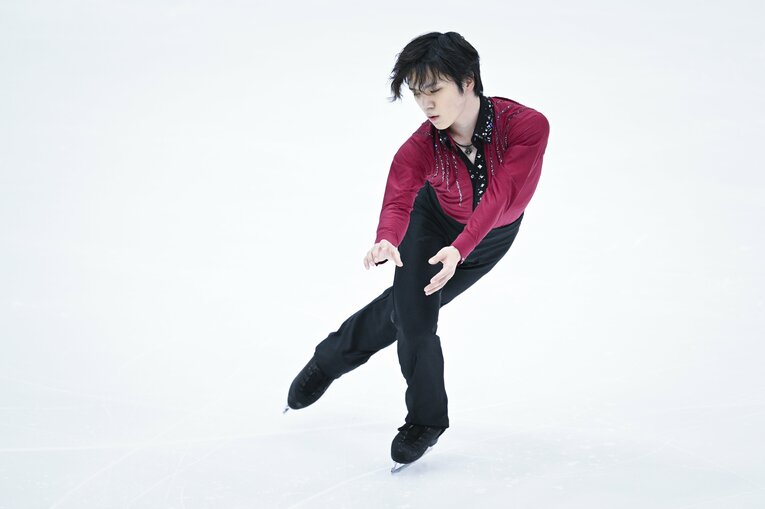 「昌磨のマジックを見せて！」世界王者・宇野昌磨を奮起させたランビエル・コーチの激励…300点超えに「スーパーエキサイティング」(11)