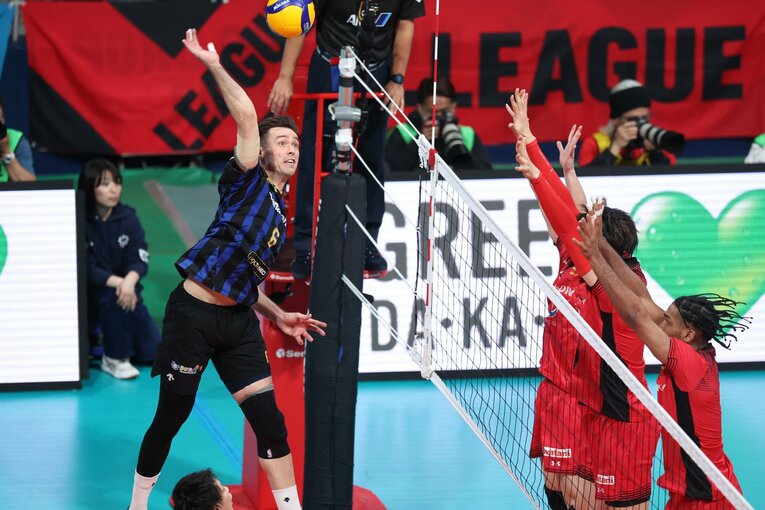 トーマス・ジェスキー（パナソニックパンサーズ）©︎JVL