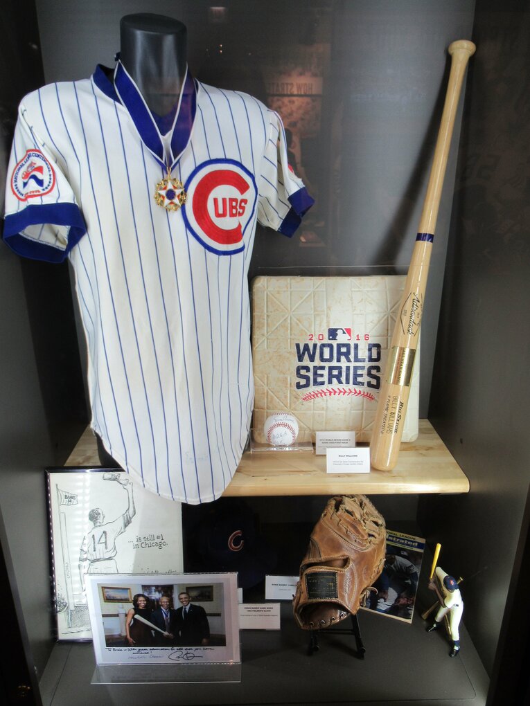 【FA有力地／シカゴ】シカゴのスポーツミュージアムの展示 