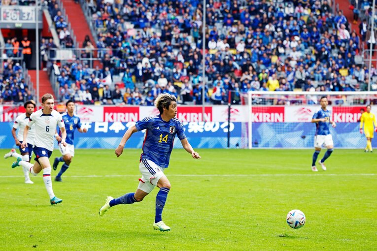 「鎌田大地、三笘薫の得点や久保建英の守備は…」「ドイツ、スペイン相手だとどうなるか」欧州在住カメラマン視点で見るアメリカ戦(9)