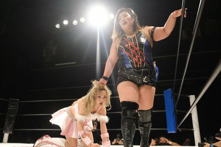 2022年3月のプロレスデビュー戦　©Norihiro Hashimoto