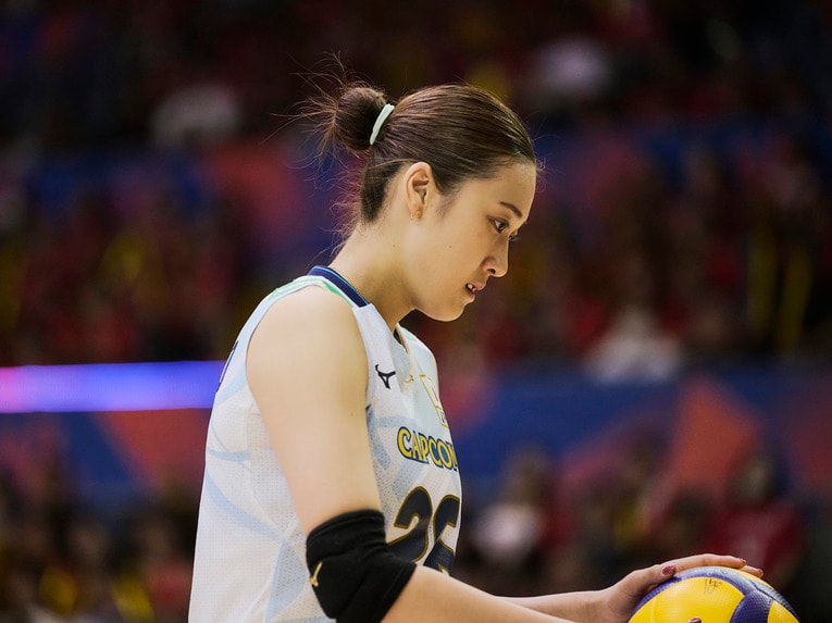 バレーボールネーションズリーグ 韓国戦　©︎Yuki Suenaga