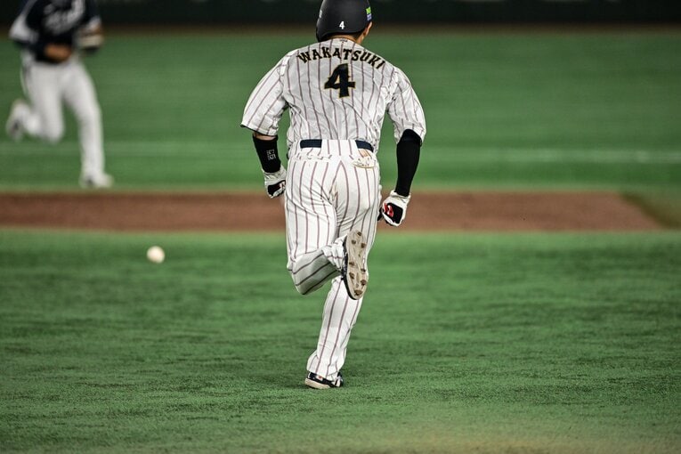 オリックスの守備の要・若月の韓国戦での活躍を見る　©Nanae Suzuki