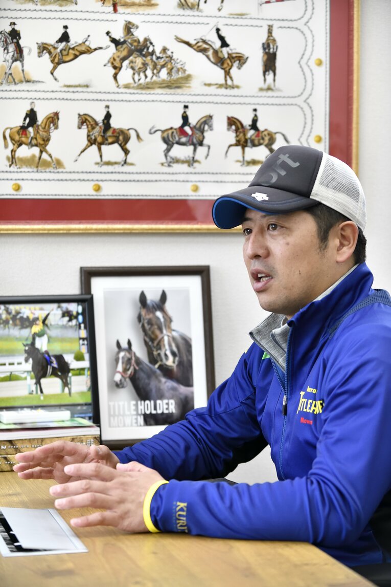 栗田徹調教師　©Takashi Shimizu