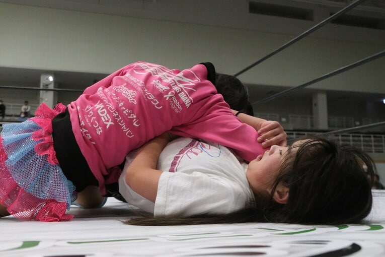ディアナの“小学生レスラー”NENE　©Norihiro Hashimoto