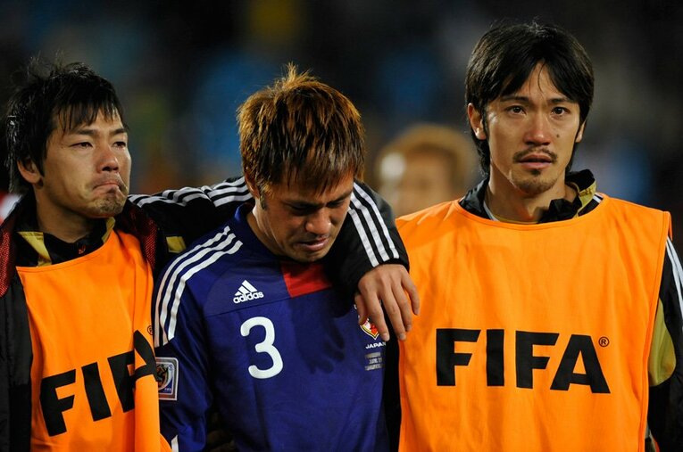 松井大輔、駒野友一、阿部勇樹 ／ photograph by Takuya Sugiyama