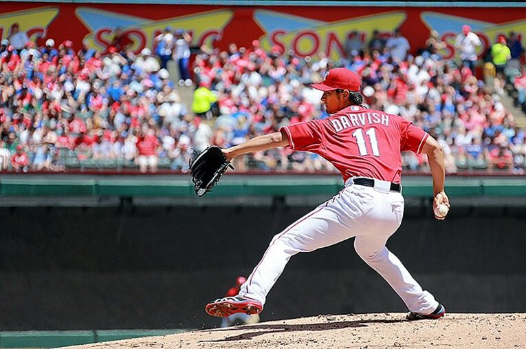 2013年、最多奪三振に輝いたダルビッシュ©Getty Images