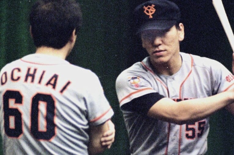 1953年生まれの落合と1974年生まれの松井。約20歳の歳の差がある“師弟関係”だった　©KYODO