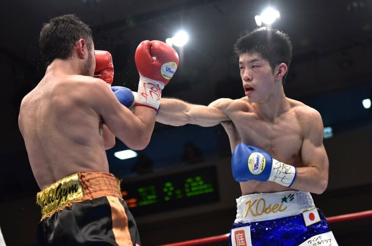 田中恒成（2014年頃） ／ photograph by Hiroaki Yamaguchi/AFLO