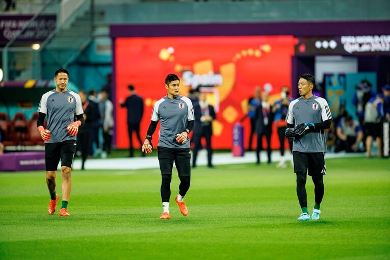 （左から）シュミット・ダニエル、川島永嗣、権田