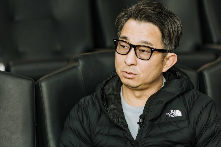 前沢賢（まえざわ・けん）／1974年生まれ。「ファターズ　スポーツ＆エンターテイメント」取締役。2010年にボールパーク構想の企画を提出、エスコンフィールド創設の中心人物として奔走した　©︎Kiichi Matsumoto