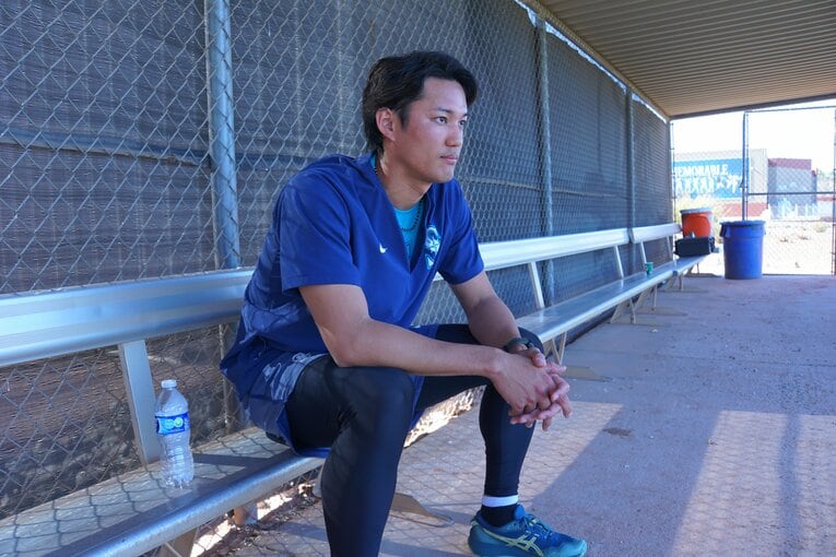 2月末にアリゾナで取材…現在の藤浪晋太郎　©NumberWeb