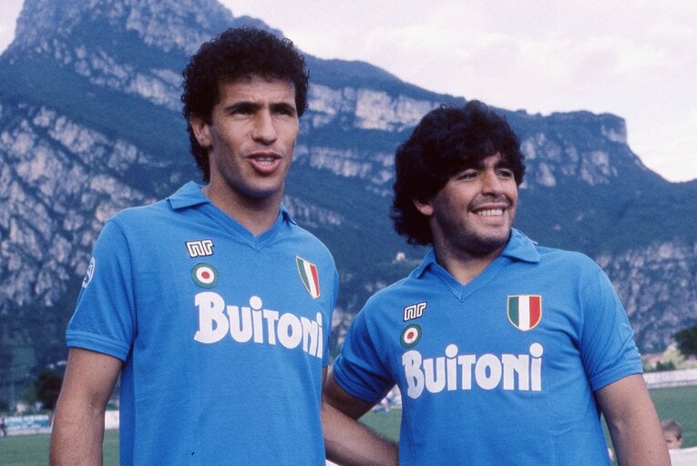 ナポリ時代、カレッカと©Getty Images