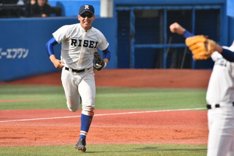 履正社時代の安田　©Sports Graphic Number