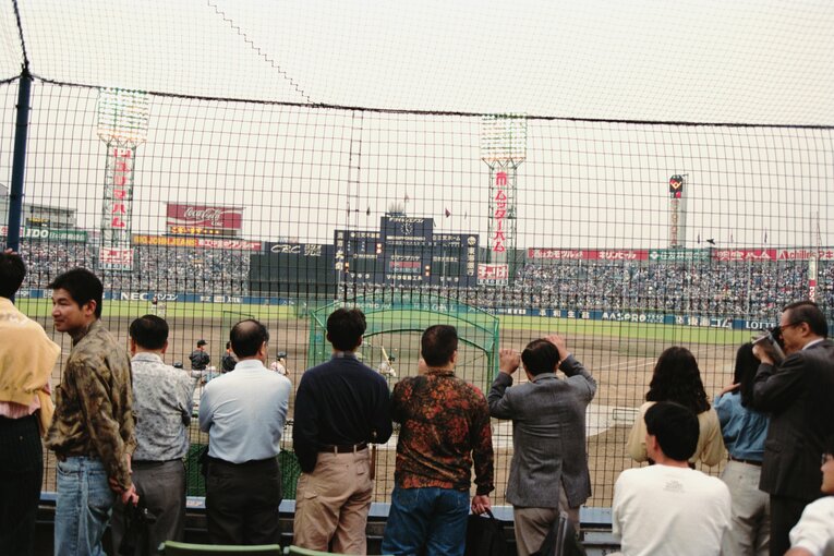 1994年のナゴヤ球場　©Koji Asakura