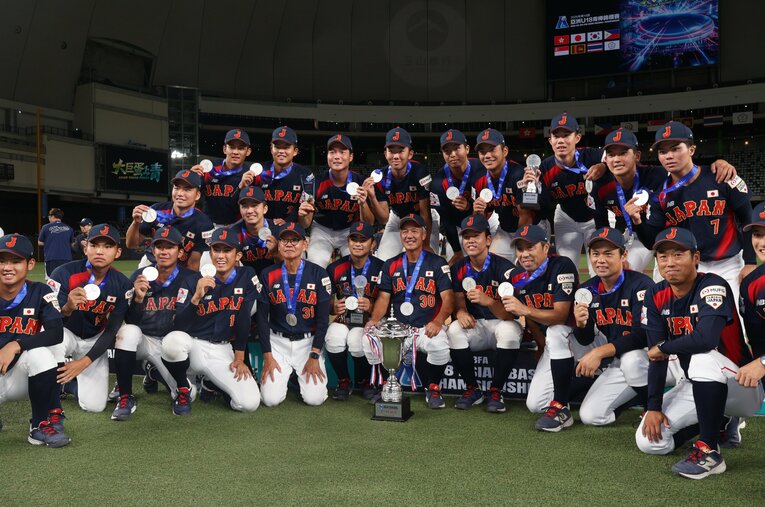 U18アジア選手権の決勝で韓国に敗れ準優勝だった日本代表。優勝まであと一歩「足りなかった要素」は何だったのか ／ photograph by Fumi Sawai