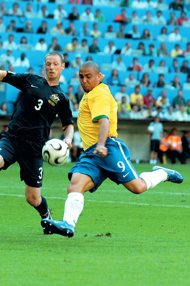 06年W杯では日本戦での2点を含む3得点。ロナウドにとってこの大会が最後のW杯となった　©Stéphane Mantey/L’Équipe