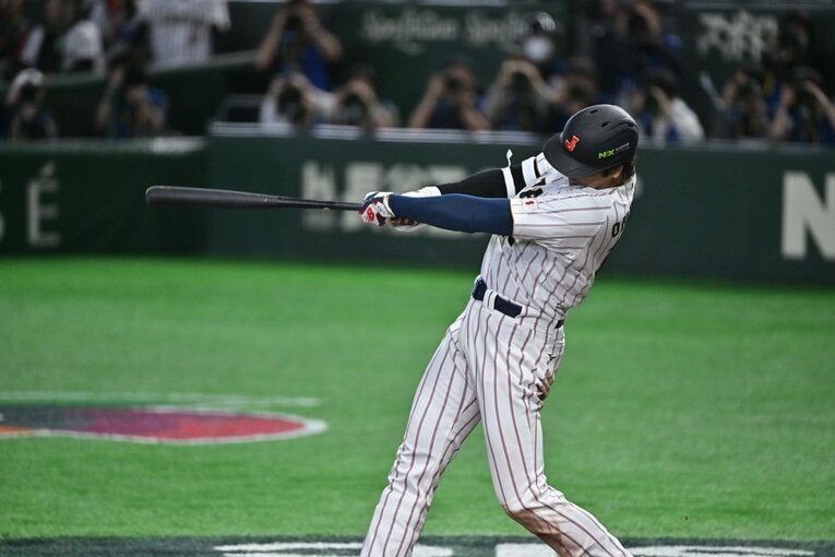 何度見てもえげつない…大谷ホームランの連続写真（右へつづきます）©Hideki Sugiyama