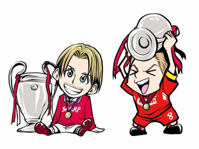 ベッカム＆ジェラード ／ photograph by Junsei Chida