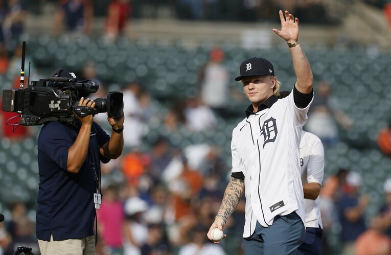 スピード、パワー、技術の全てに優れており、ポジションは主に外野。ピッチャーもできる　©Getty Images