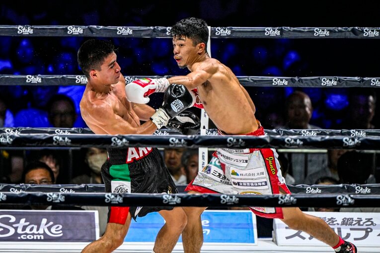 中谷潤人vs.アルヒ・コルテス　©︎Takuya Sugiyama