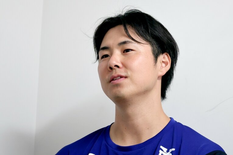 秘めた覚悟を語った　©NumberWeb