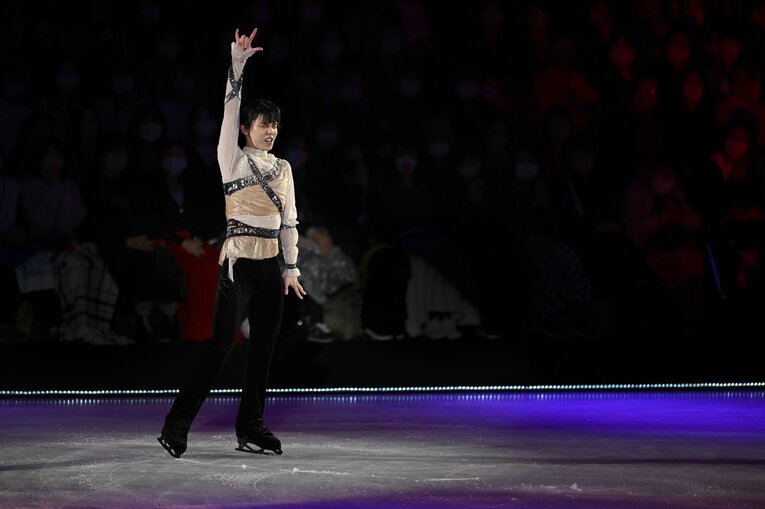 アイスショー「プロローグ」で演じた『ロミオ＋ジュリエット』　©Asami Enomoto