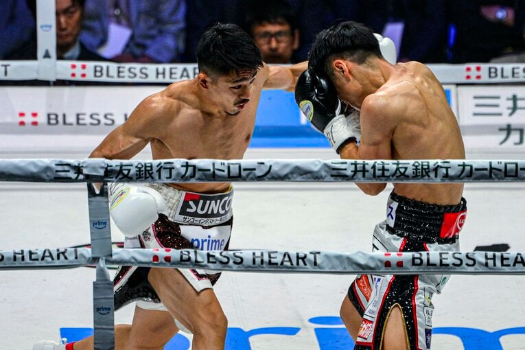 中谷潤人vs.西田凌佑（WBC・IBF世界バンタム級王座統一戦） ©Takuya Sugiyama