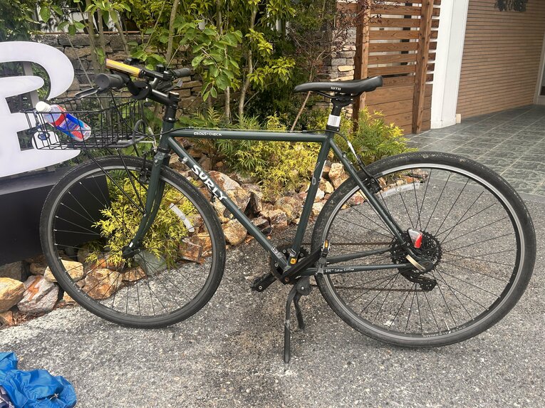 「木梨サイクル」で購入した愛機（小野田治矢さん提供）