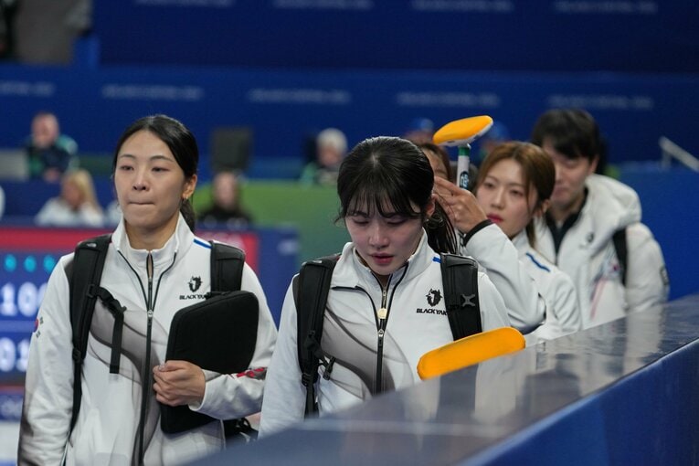 強豪カナダに敗れ、4強入りを逃した韓国。涙を流すシーンも　©︎AP/AFLO