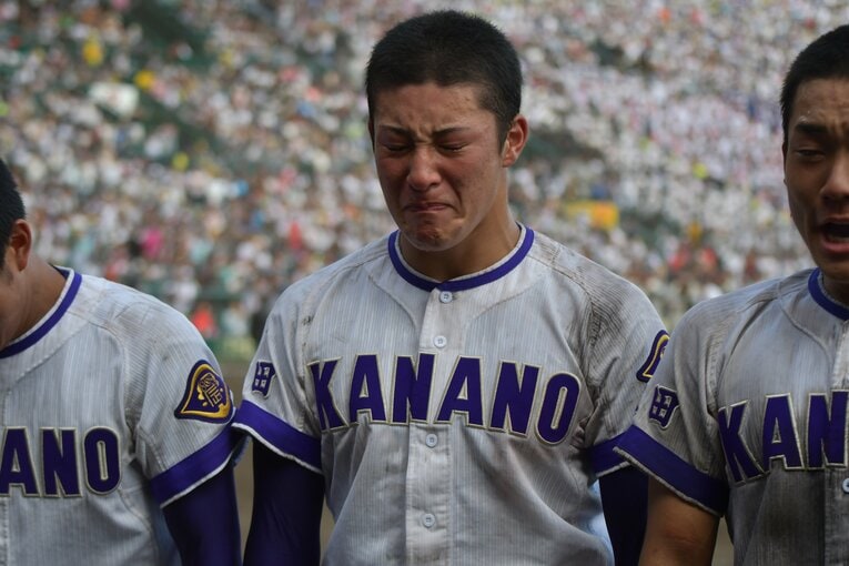 決勝の金足農業戦　　©Hideki Sugiyama