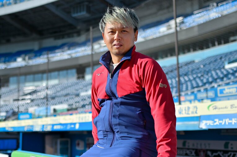 千葉ロッテ田村龍弘。2012年のドラフト3位でロッテ入団 ／ photograph by Hideki Sugiyama