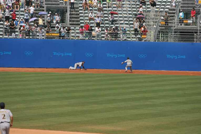 2008年北京五輪。韓国との準決勝　©JMPA