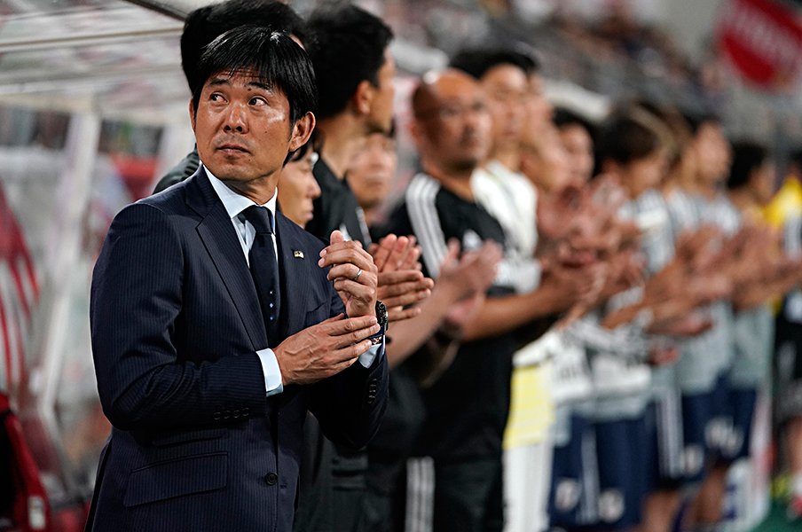 森保流3バックは想像以上に有望?修正点は山積だが、メリットは明白。<Number Web> photograph by Getty Images