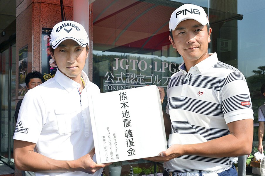 熊本出身ゴルファーが活躍中！今だからこそ支援のあり方を考える。＜Number Web＞ photograph by Kyodo News