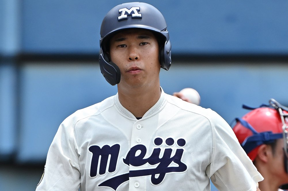 ロッテ1位指名の上田　©Hideki Sugiyama