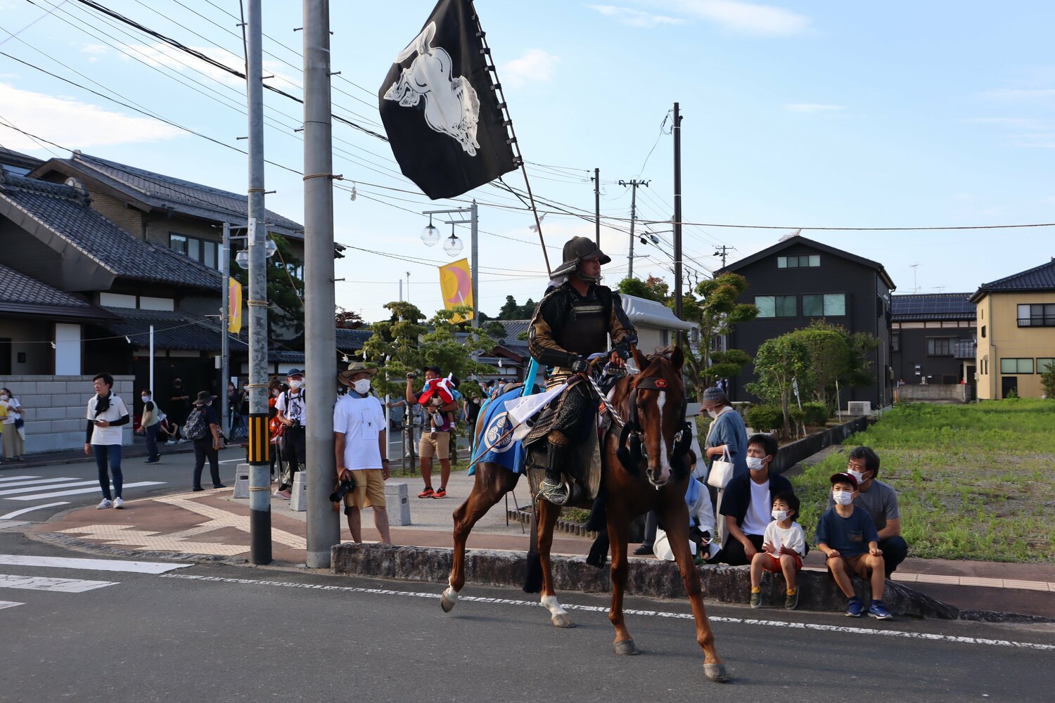 神旗争奪戦にも参戦したマドリードシチー。帰り馬行列の様子