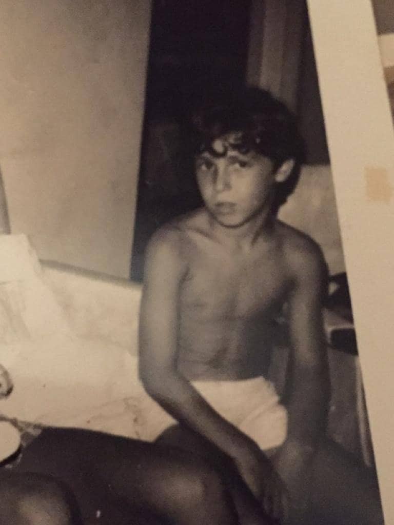 8歳の頃のジョルジーニョ　©Hiroaki Sawada