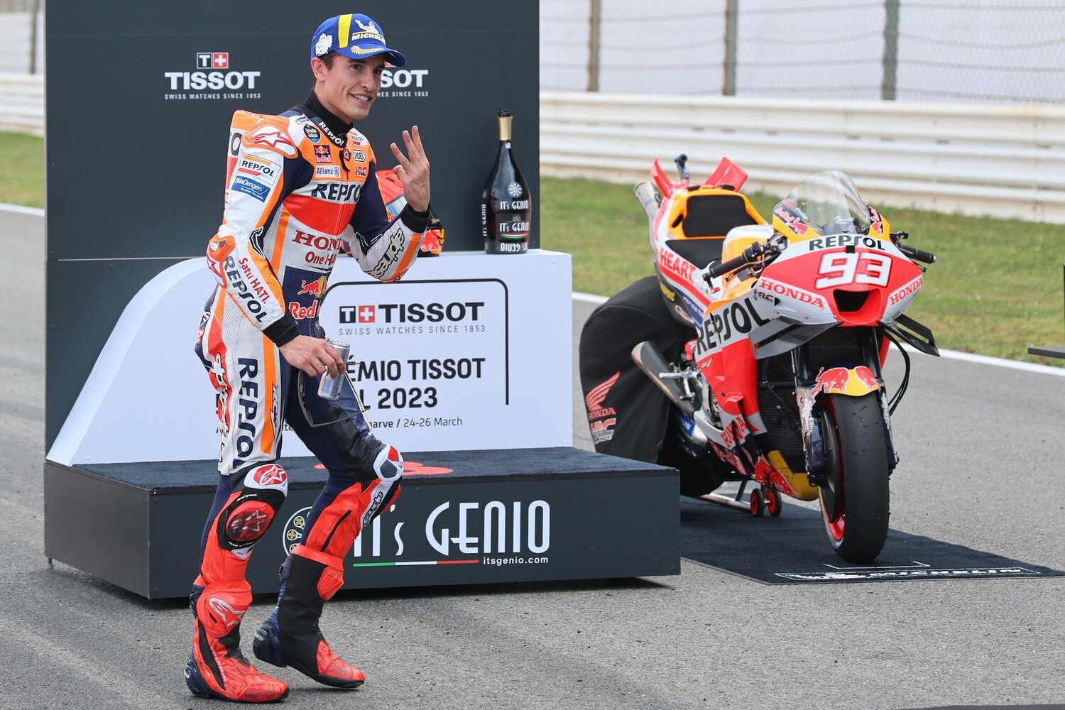 開幕戦の予選でいきなりPPを獲得して話題となったマルケスだが、ロングランとなる決勝レースでは結果を残せていない　©Satoshi Endo