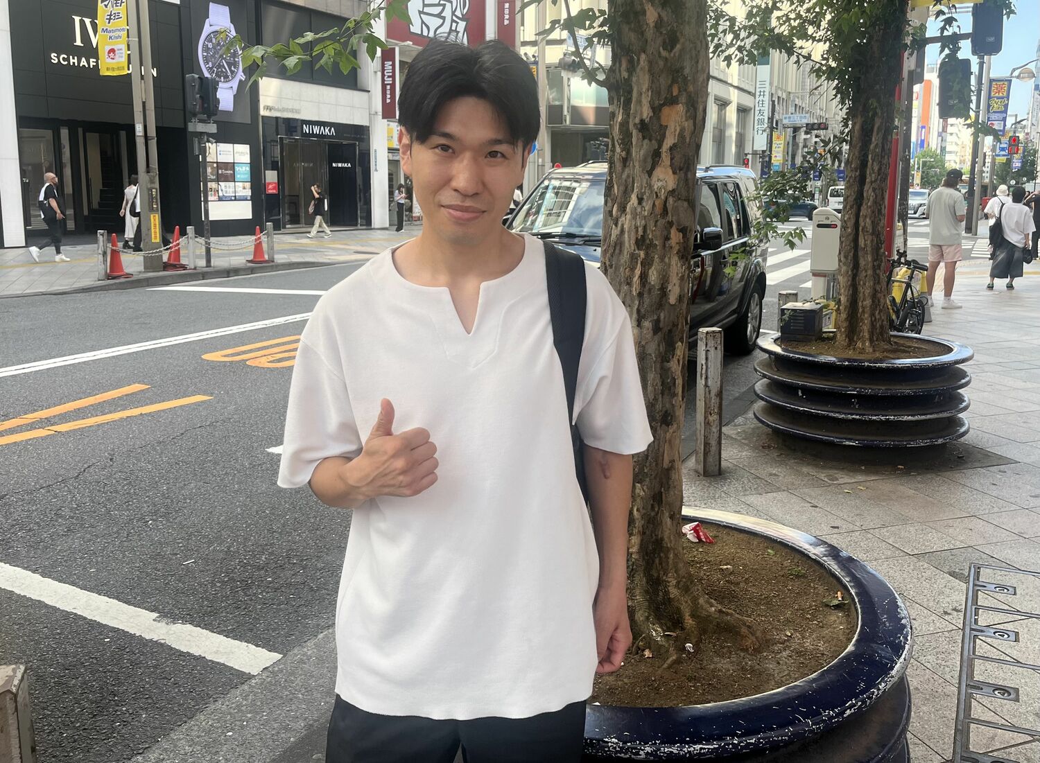 黒田さんも「井上のアウトボクシングの絶望感」を感じたひとりだった　©Masanori Moriai