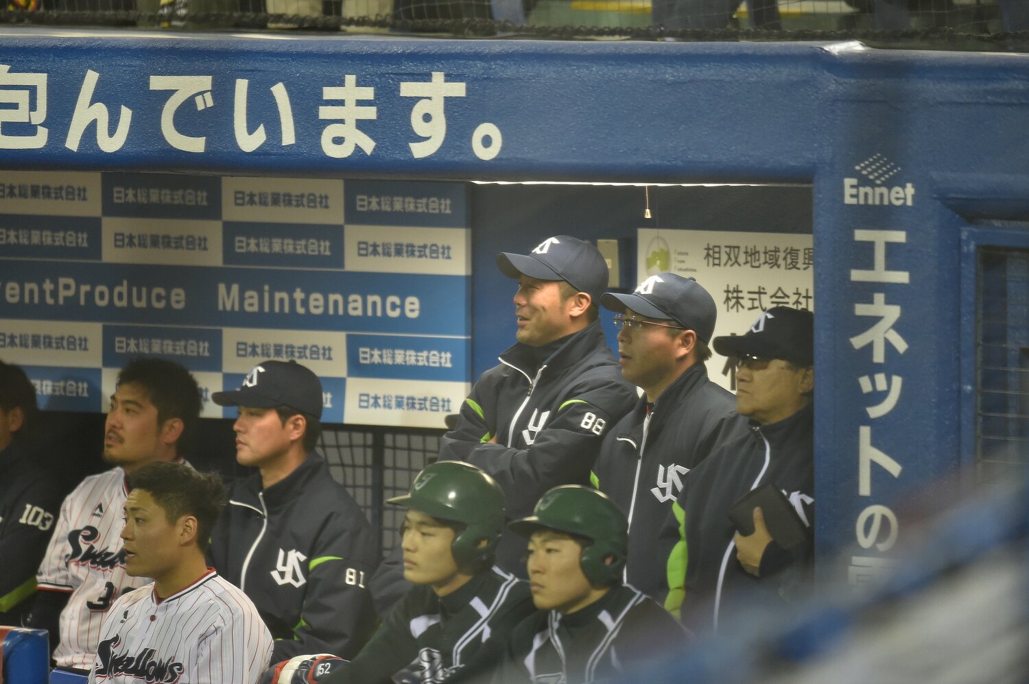 ヤクルトヘッドコーチ時代の三木　©︎Nanae Suzuki