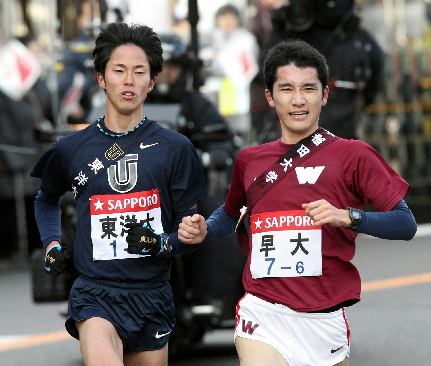 2011年の箱根駅伝では6区を走り総合優勝にも貢献　©︎JIJI PRESS