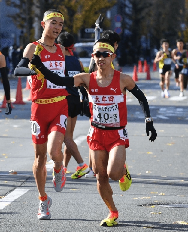 都大路でも活躍した松田 ©︎Sankei Shimbun