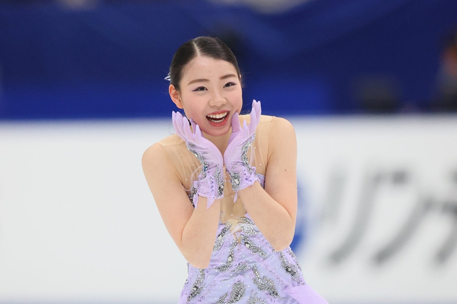 2020年の全日本選手権では、4回転ジャンプを初成功させ見事連覇を達成©AFLO