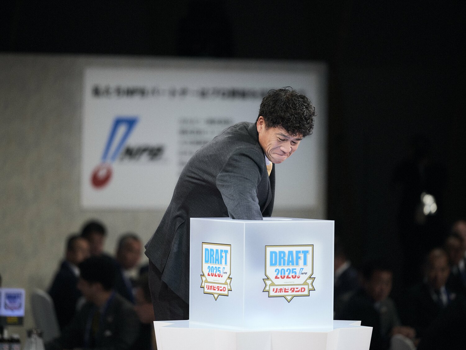 交渉権を獲得した城島CBO。今後「速攻」で交渉を行なっていくことになる　©Yuki Suenaga