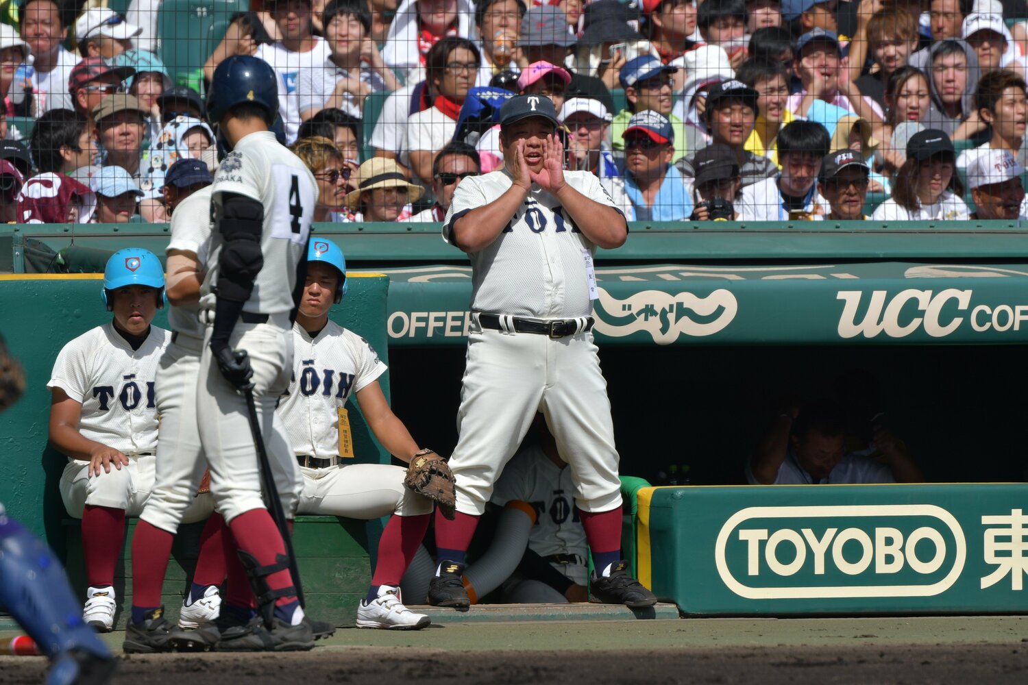大阪桐蔭の西谷監督 ©︎Hideki Sugiyama