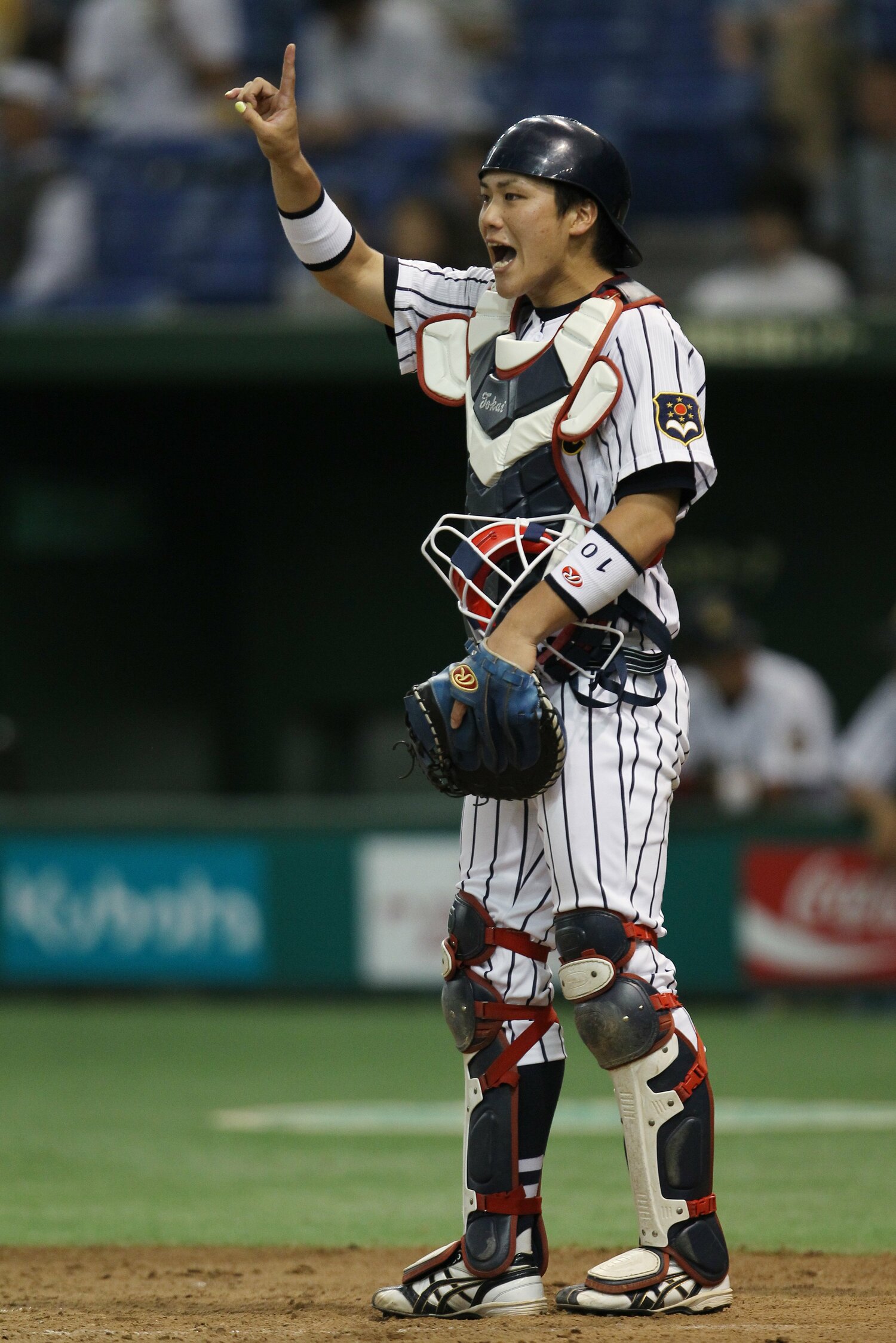 現日ハムの伏見は東海大時代は菅野とバッテリーを組んでいた　©JIJI PRESS