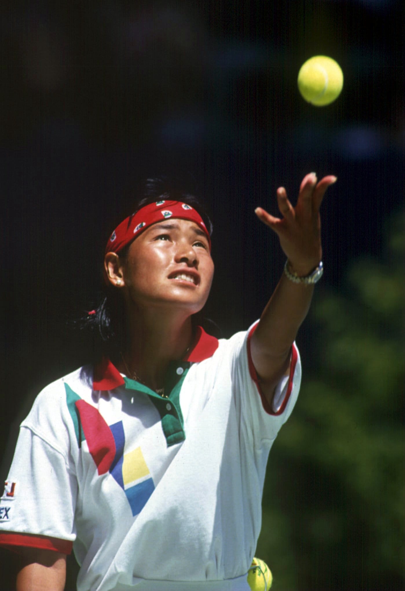 1994年に日本人女子選手として初めてトップ10入りを果たした伊達公子　©Getty Images