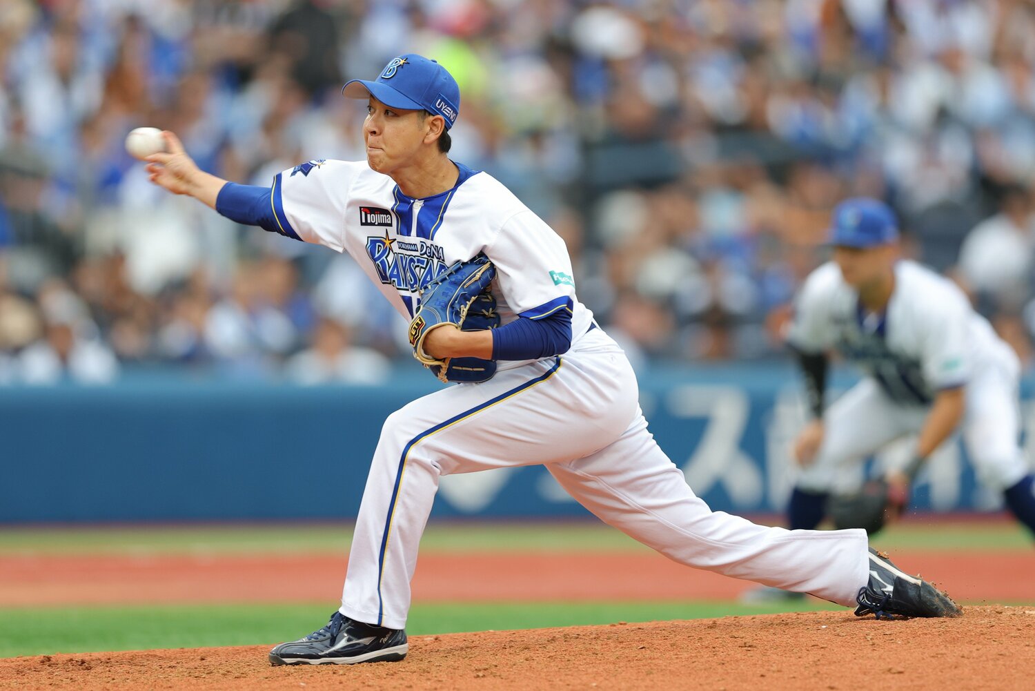 10月のCS巨人戦では好リリーフを見せた ©JIJI PRESS